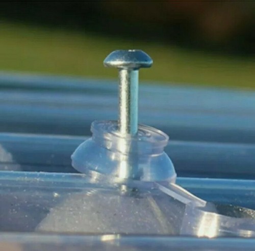 100 roofing screws clear - ,