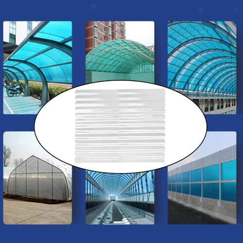 Corrugated clear roofing sheet - corrugated,
