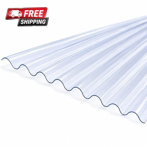 Clear pvc corrugated roofing - pvc,