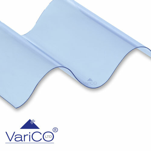 Big corrugated pvc sheet - corrugated,