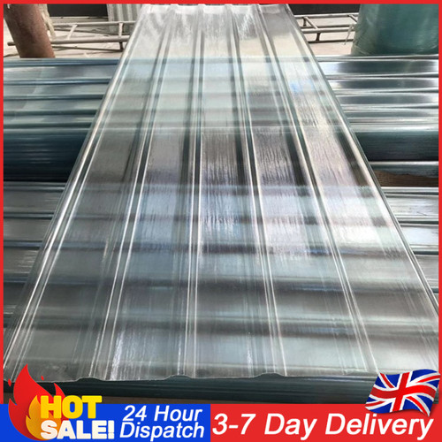 5pcs clear corrugated pvc - 5pcs,