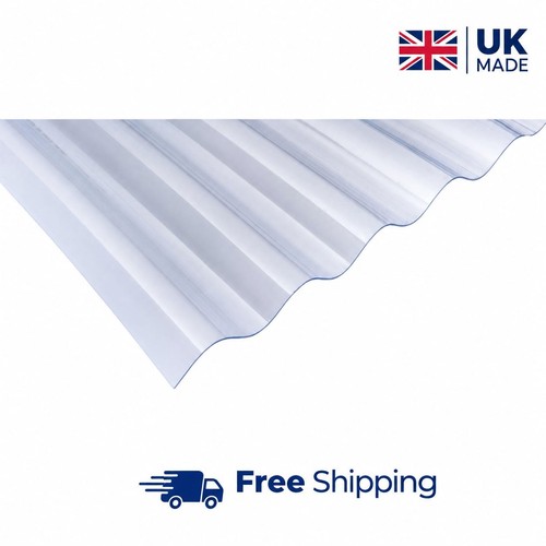 Clear pvcu corrugated roofing - corrugated,